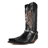 Corashoes Women Cowgirl Square Toe Western Boots