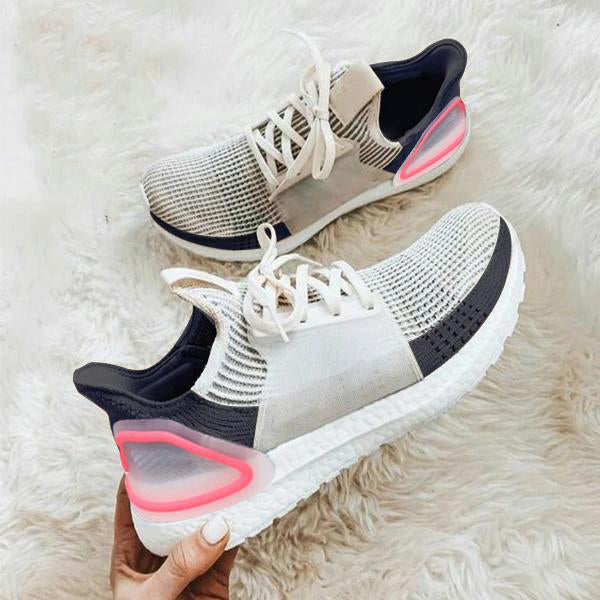 Corashoes Leisure Sports Texture Mixed Sneakers