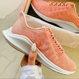 Corashoes Pink Cushioning Smooth Sneakers