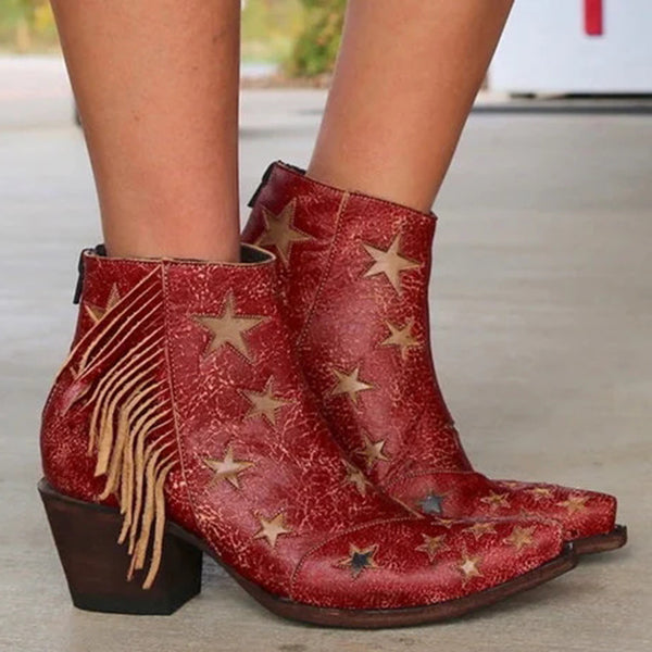 Corashoes Tassel Star Boots