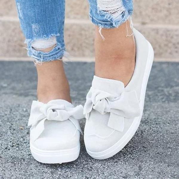 Corashoes Loafers Casual Bowknot Flats