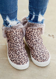 Corashoes Fur Back Side Plush Warm Boots