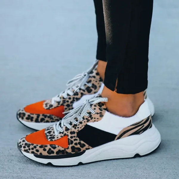 Corashoes Casual Leopard All Season Sneakers