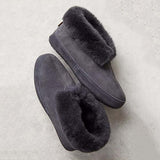 Corashoes Classic Suede Fur Warm Soft Slippers