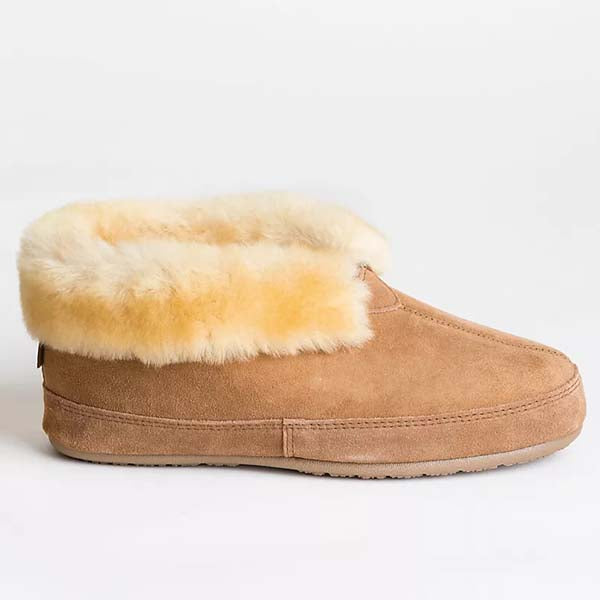 Corashoes Classic Suede Fur Warm Soft Slippers