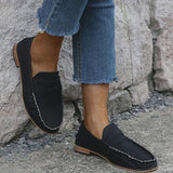 Corashoes One-Step Simple Leather Flats