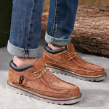 Corashoes Men Suede Leather Comfort Biger Boots
