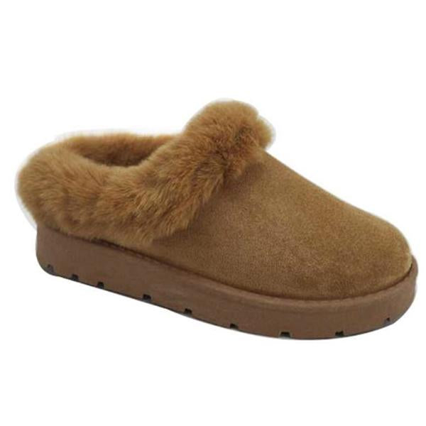 Corashoes Suede Winter Warm Fur Slippers