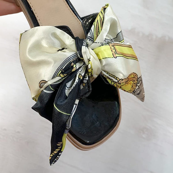 Corashoes Satin Ribbon Sandals Slippers