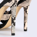 Corashoes Fashion Cross Stiletto Heel Slippers
