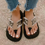 Corashoes Fashion Cloth Surface Flat Slippers