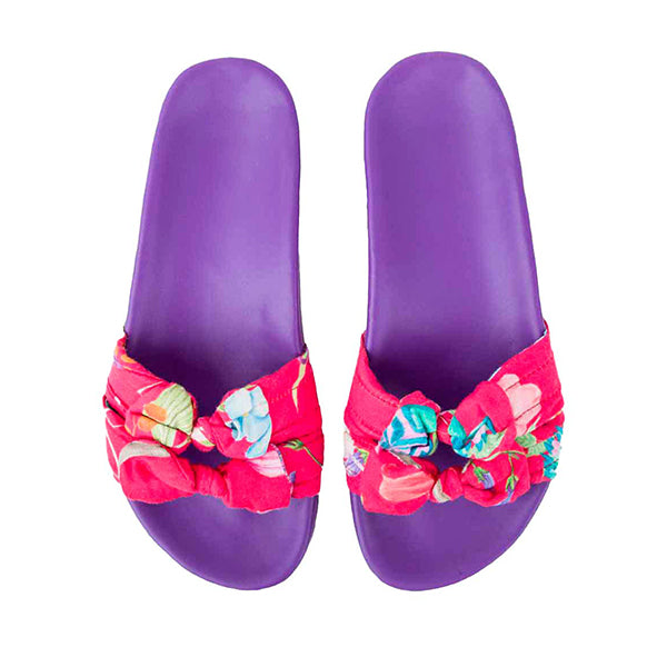 Corashoes Bow Tie Color Matching Slippers