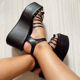 Corashoes Classic Simple Comfortable Platform Sandals