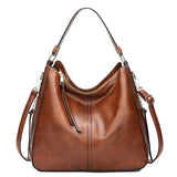 Corashoes Women's Large Premium Leather Retro Handmade Bag