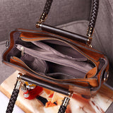 Corashoes Fashion Genuine Leather Cowhide Shoulder Bag
