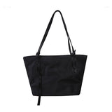 Corashoes Fashion Large-Capacity Shoulder Commuter Canvas Bag