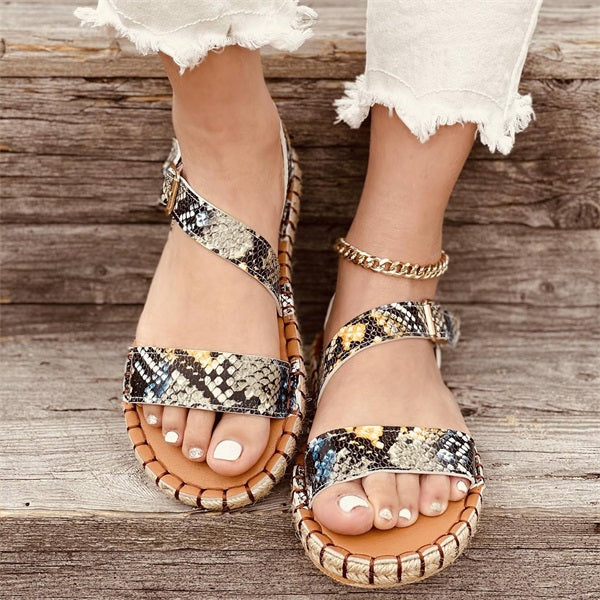 Corashoes Daily Comfort Cowtendon Flat Sandals