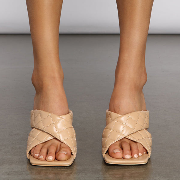Corashoes Fashion Chic High Heel Slippers