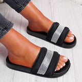 Corashoes Ladies Daily Silver Bar Comfortable Slippers