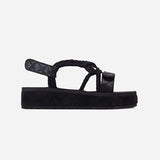 Corashoes High-Waisted Strappy Flat Sandals