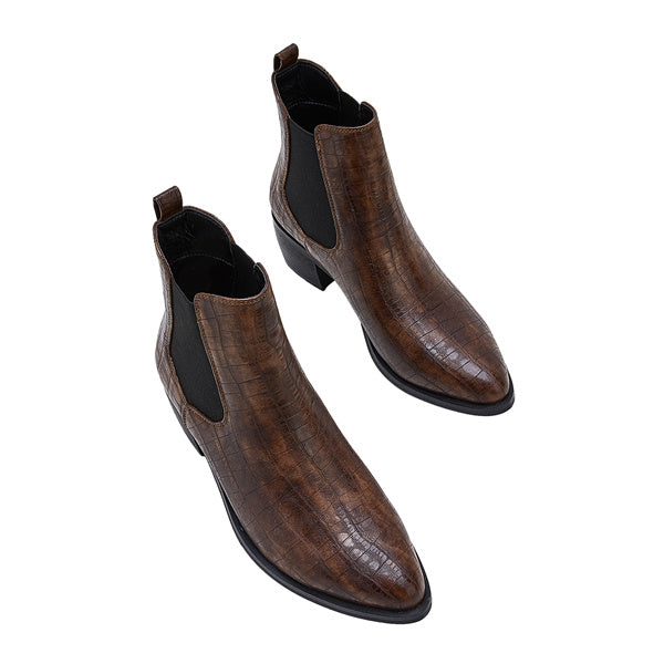 Corashoes Vintage Leather Chelsea Boots