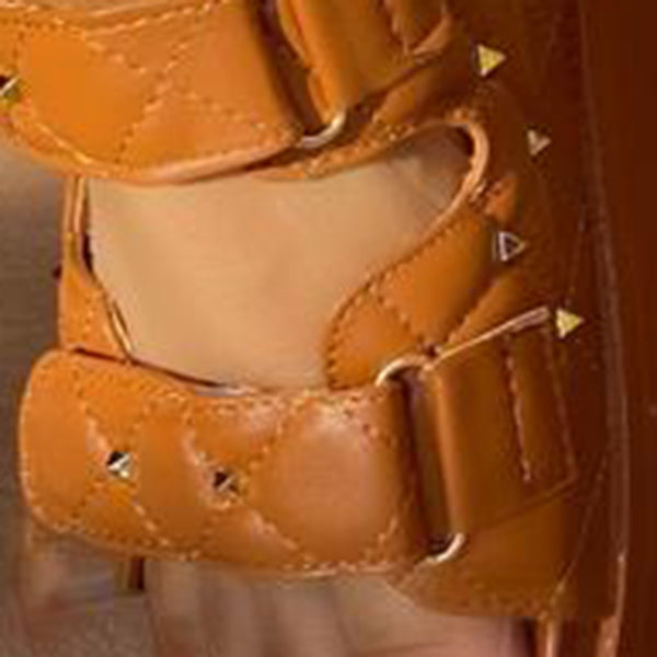 Corashoes Double Bands Adjustable Strap Sandals