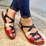 Corashoes Color Matching Curve Design Sandals