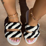 Corashoes Black White Mix Soft Sandals