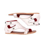 Corashoes Genuine Leather Made Flat Sandals