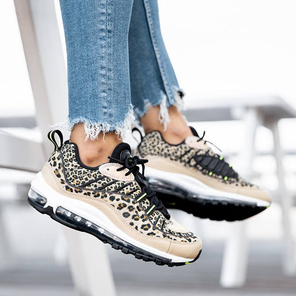 Corashoes Fashion Leopard Print Air Cushion Sneakers