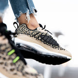 Corashoes Fashion Leopard Print Air Cushion Sneakers