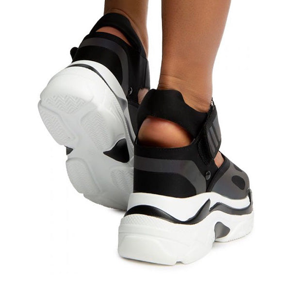 Corashoes Stylish Open Toe Wedge Sport Sandals