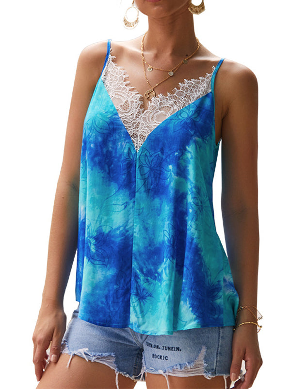 Corashoes Lace V-Neck Camisole Top