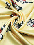 Corashoes Sleeveless V-Neck Butterfly Sling Dress