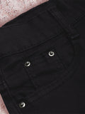 Corashoes Solid Color Slim Pockets Raw Edge Jeans Shorts