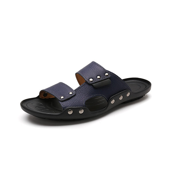 Corashoes Men's Summer Breathable Semi-Drag Sandals
