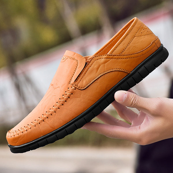 Corashoes Men's Casual Soft Sole Leather Loafers
