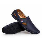 Corashoes Men's Lightweight Hollow And Breathable Loafers