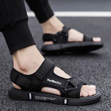 Corashoes Men's Trendy Comfortable Canvas Sandals