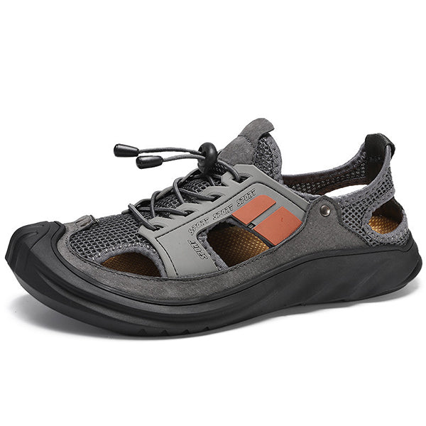 Corashoes Men's Summer Soft Bottom Hole Sandals