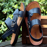 Corashoes Men's Adjustable Back Strap Comfort Sandals