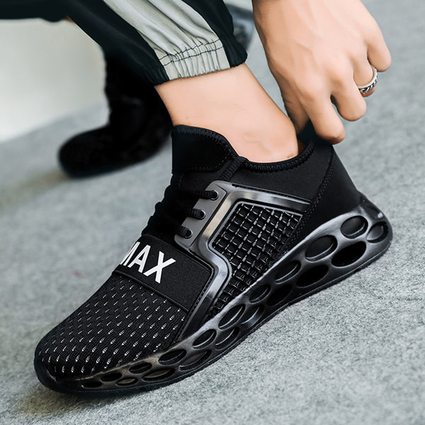 Corashoes Men's High-Elastic Cutout Sports Sneakers