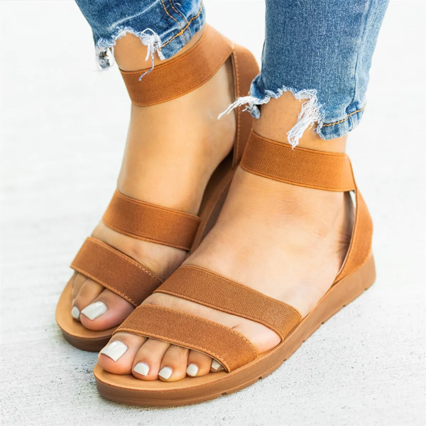 Corashoes Women Casual Slip On Flats Sandals