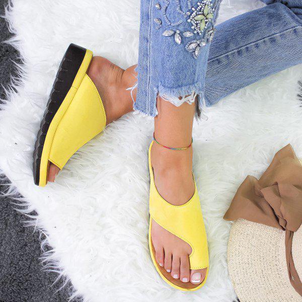 Corashoes Slip-On Comfy Platform Sandals
