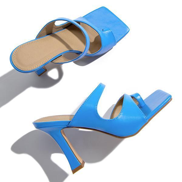Corashoes Toe Loop Squared Toe Flip-flops Sandals