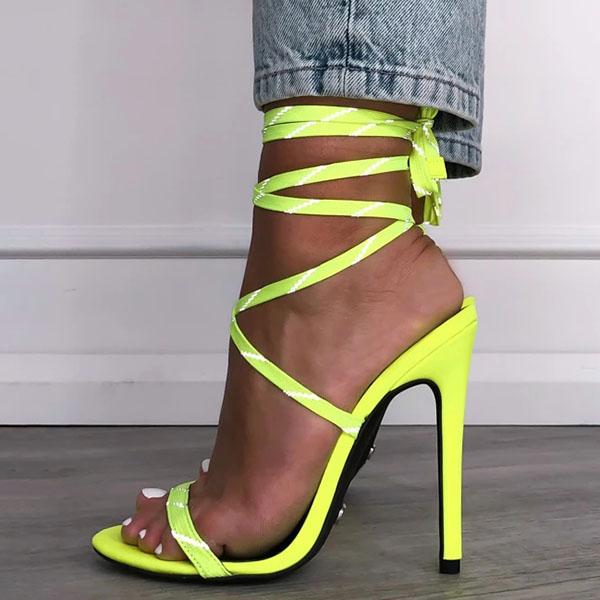Corashoes Fashion Impact Reflective Heels