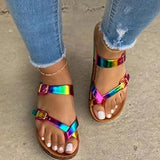 Corashoes Fashion Button Summer Sandals