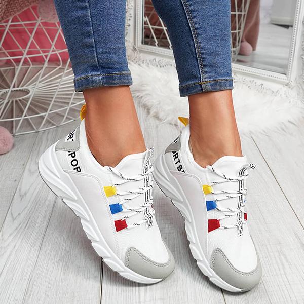 Corashoes Lace-Up Chunky Sneakers