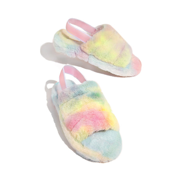 Corashoes Plush Multi-Color Cute Slippers