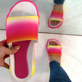 Corashoes Women Comfy Colorful Platform Slippers